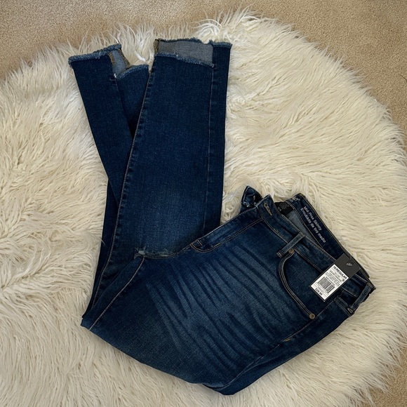 Massimo Dark Indigo Skinny Jeans - Picture 1 of 7